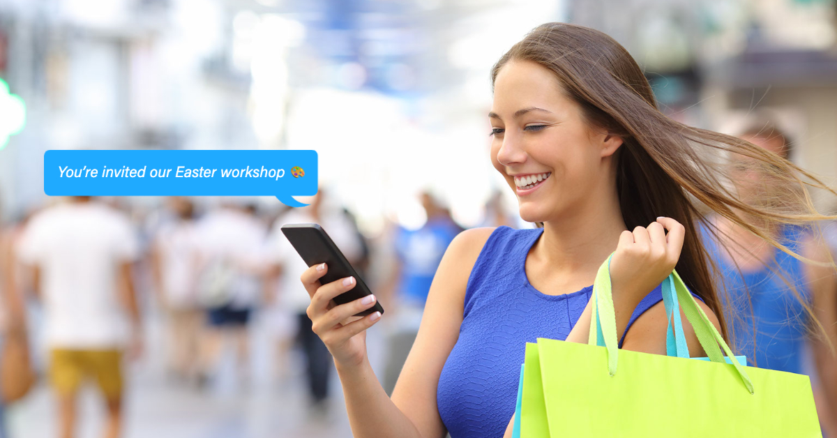 3. Easter Marketing Idea: Ensure Maximum Customer Awareness with SMS Marketing
