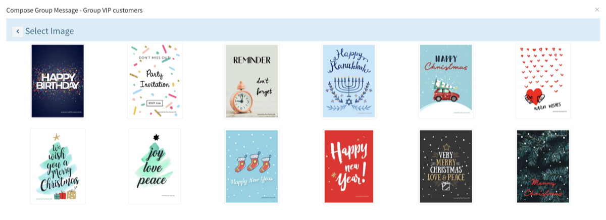 MMs marketing templates