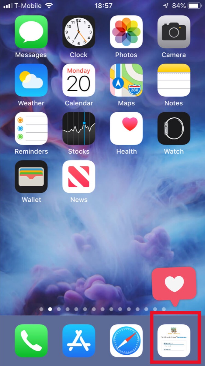 Step 5: How to bookmark Pony Express HQ Dashboard to your mobile home screen